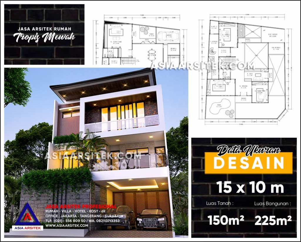 Jasa Arsitek Desain Gambar Rumah Mewah Di Ceger Jakarta Timur