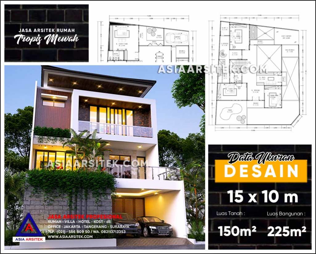 Jasa Arsitek Desain Gambar Rumah Mewah Di Ceger Jakarta Timur