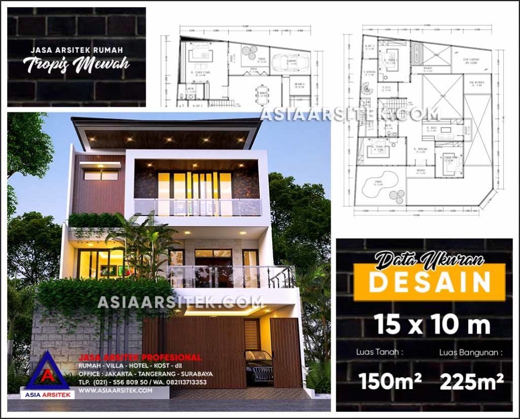 Jasa Arsitek Desain Gambar Rumah Mewah Di Ceger Jakarta Timur
