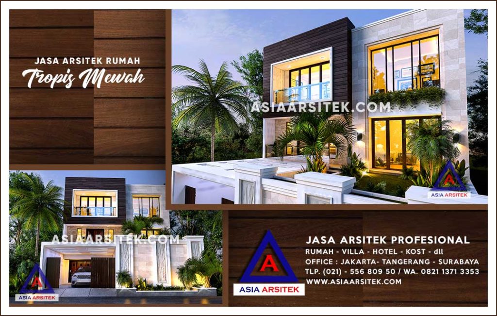 Jasa Arsitek Desain Gambar Rumah Mewah Di Cilandak Barat Jakarta Selatan