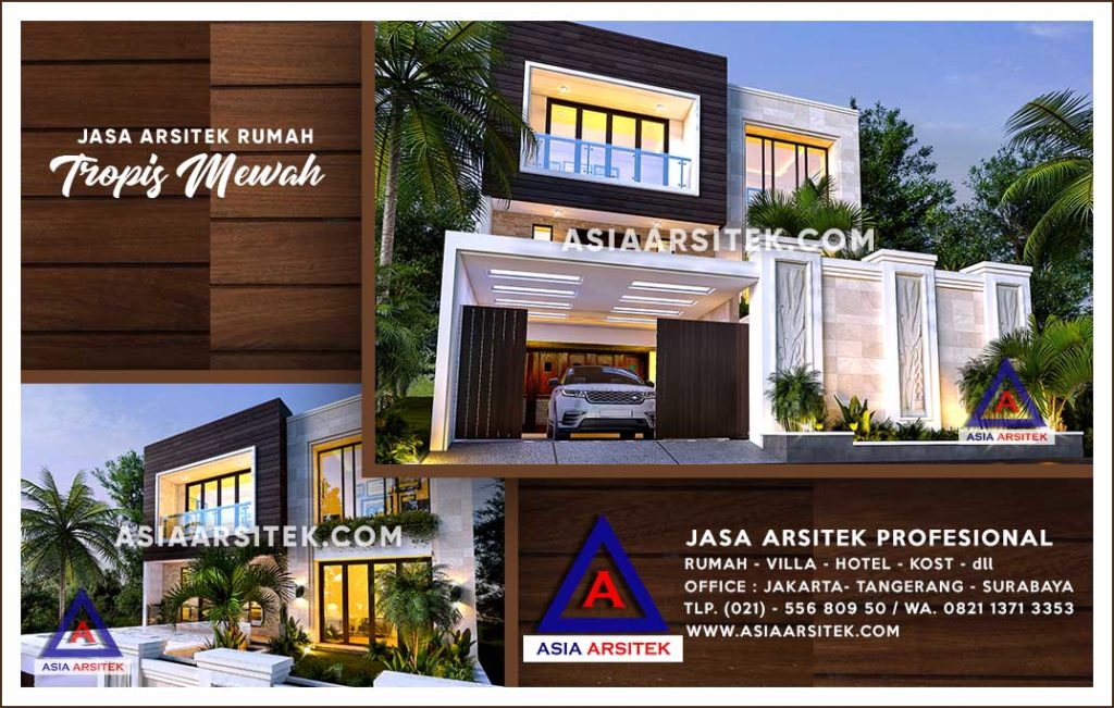 Jasa Arsitek Desain Gambar Rumah Mewah Di Cilandak Barat Jakarta Selatan
