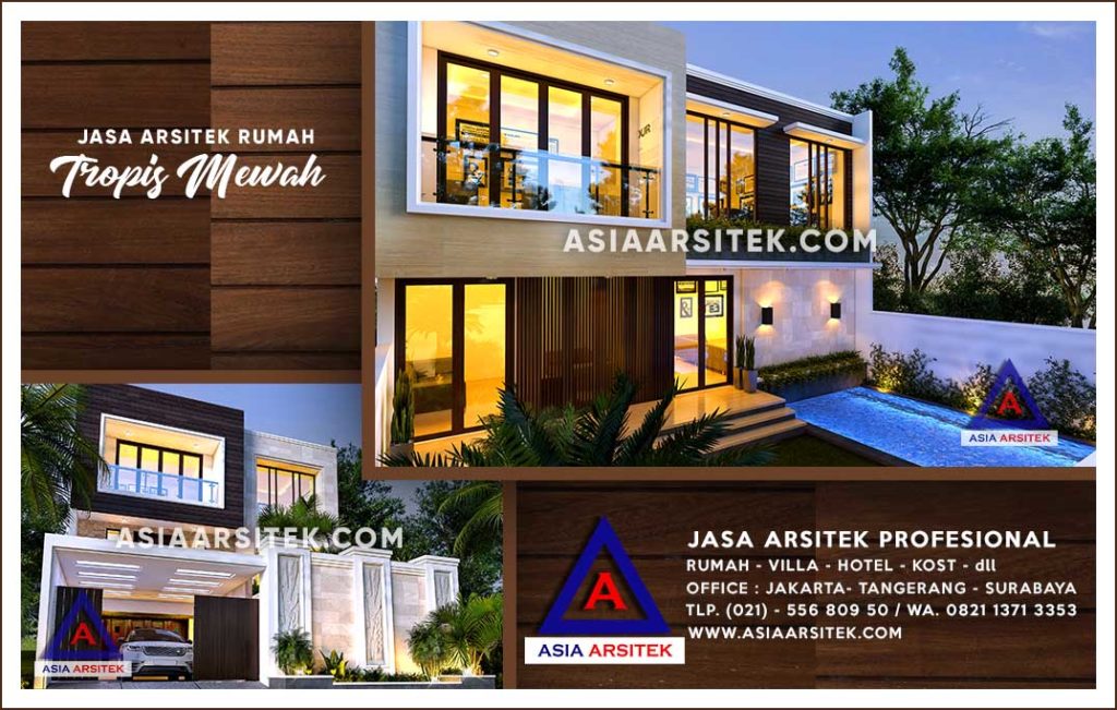 Jasa Arsitek Desain Gambar Rumah Mewah Di Cilandak Barat Jakarta Selatan