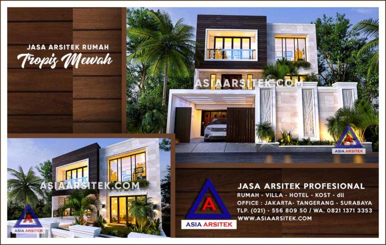 Jasa Arsitek Desain Gambar Rumah Mewah Di Cilandak Barat Jakarta Selatan