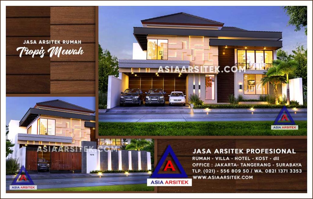 Jasa Arsitek Desain Gambar Rumah Mewah Di Cilandak Timur Jakarta Selatan