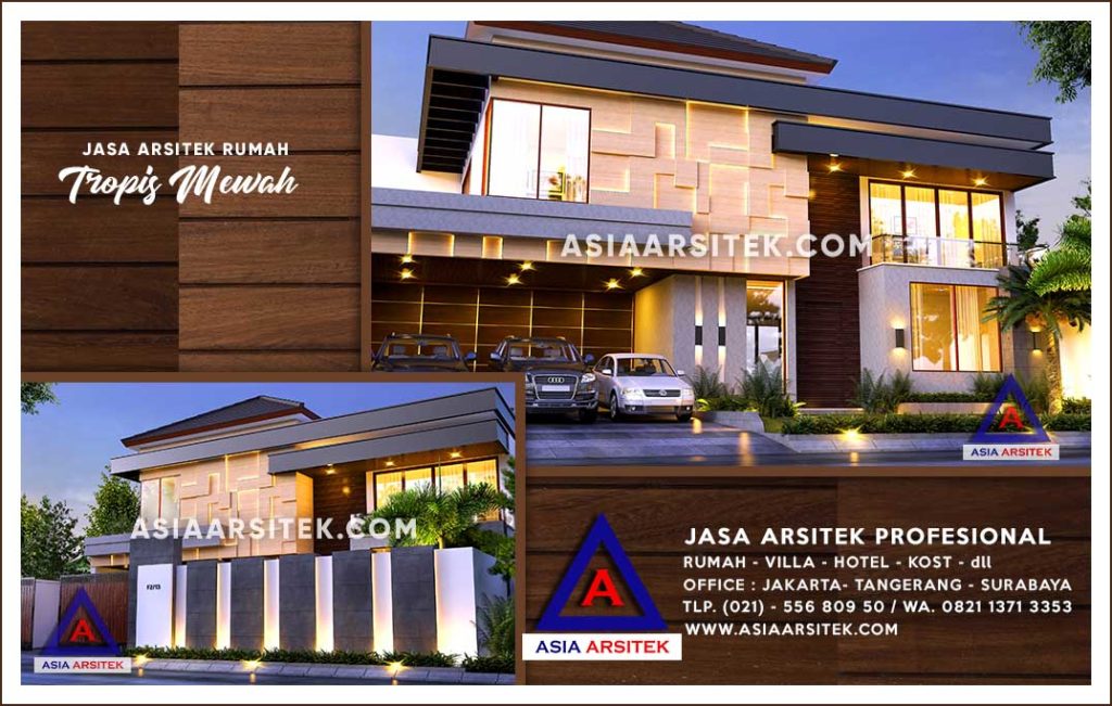 Jasa Arsitek Desain Gambar Rumah Mewah Di Cilandak Timur Jakarta Selatan
