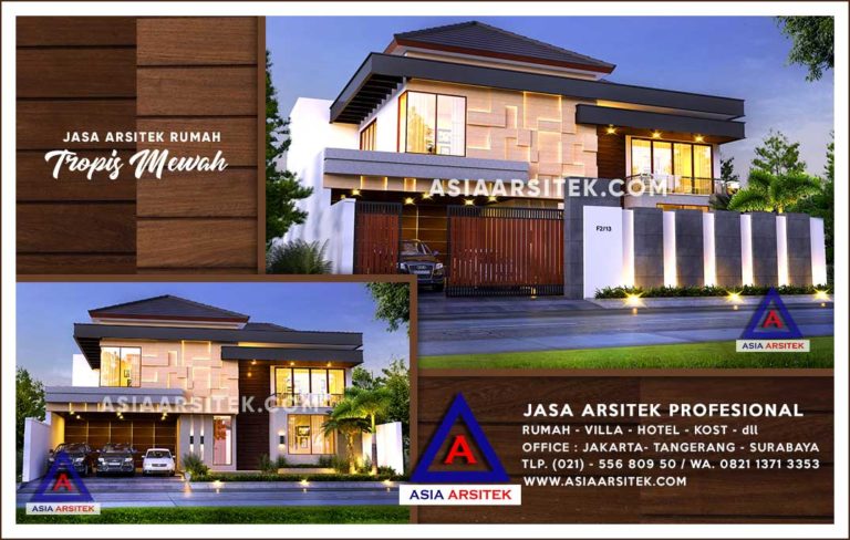 Jasa Arsitek Desain Gambar Rumah Mewah Di Cilandak Timur Jakarta Selatan