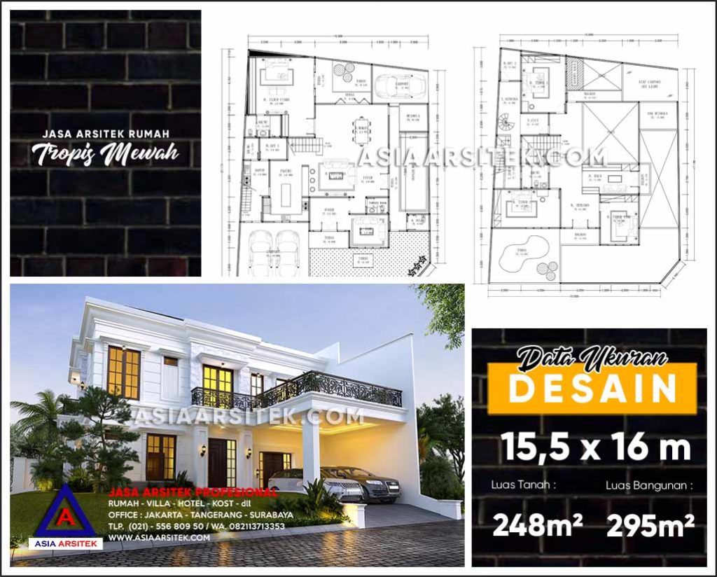 Jasa Arsitek Desain Gambar Rumah Mewah Di Cililitan Jakarta Timur