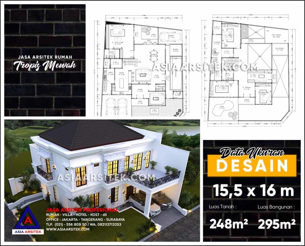 Jasa Arsitek Desain Gambar Rumah Mewah Di Cililitan Jakarta Timur