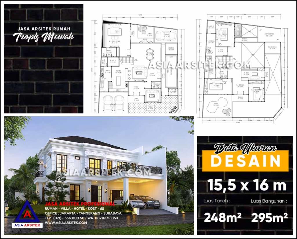 Jasa Arsitek Desain Gambar Rumah Mewah Di Cililitan Jakarta Timur