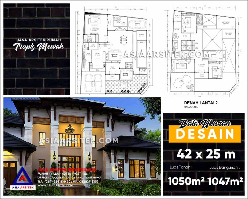 Jasa Arsitek Desain Gambar Rumah Mewah Di Cipinang Besar Utara Jakarta Timur