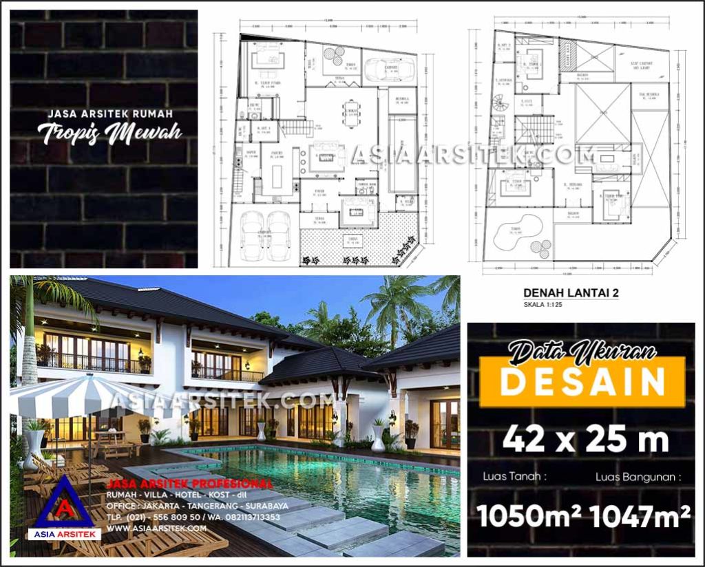 Jasa Arsitek Desain Gambar Rumah Mewah Di Cipinang Besar Utara Jakarta Timur