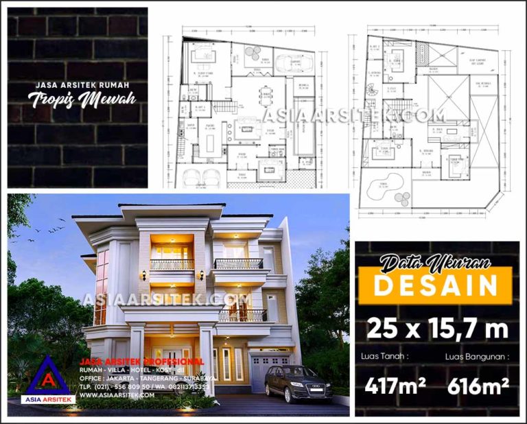 Jasa Arsitek Desain Gambar Rumah Mewah Di Ciracas Jakarta Timur