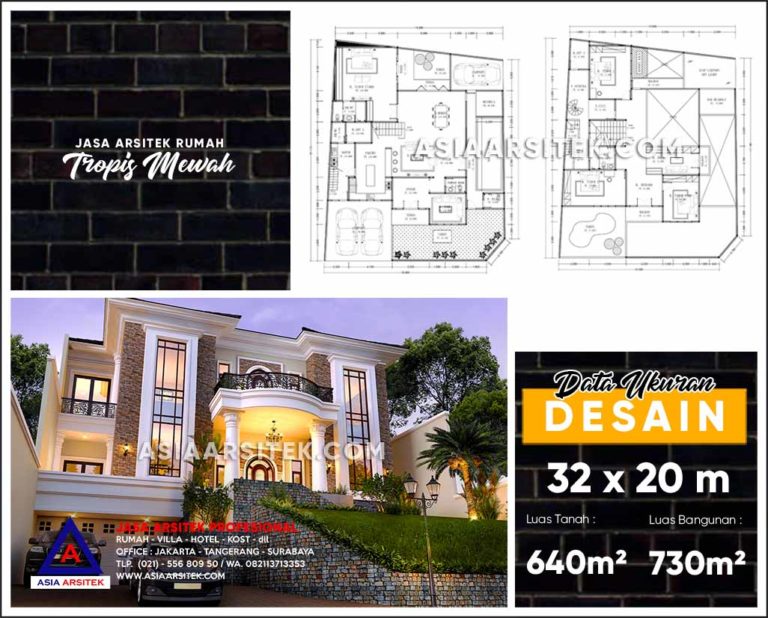 Jasa Arsitek Desain Gambar Rumah Mewah Di Dukuh Jakarta Timur