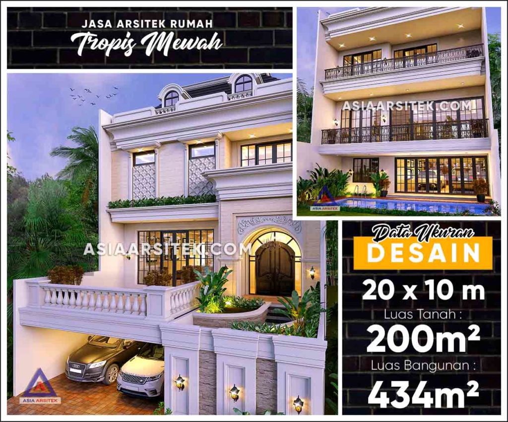 Jasa Arsitek Desain Gambar Rumah Mewah Di Jatinegara Jakarta Timur