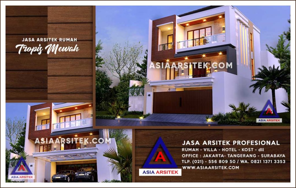 Jasa Arsitek Desain Gambar Rumah Mewah Di Karet Jakarta Selatan