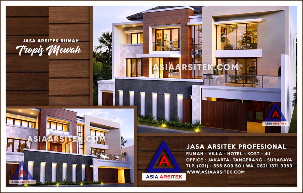 Jasa Arsitek Desain Gambar Rumah Mewah Di Karet Kuningan Jakarta Selatan