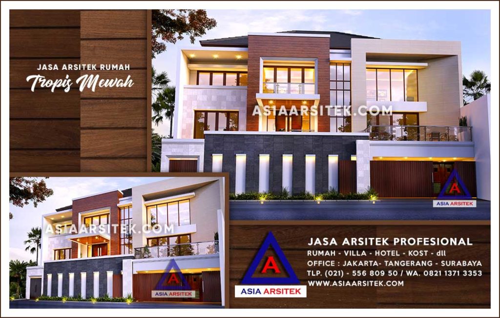 Jasa Arsitek Desain Gambar Rumah Mewah Di Karet Kuningan Jakarta Selatan