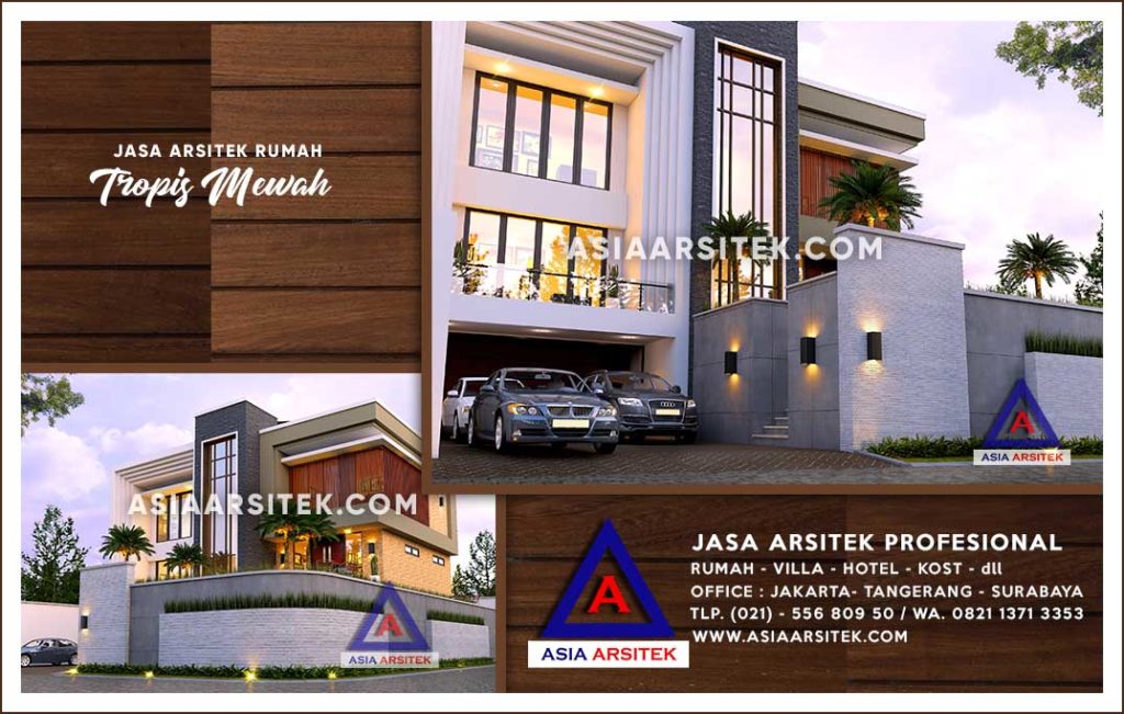 Jasa Arsitek Desain Gambar Rumah Mewah Di Karet Semanggi Jakarta Selatan