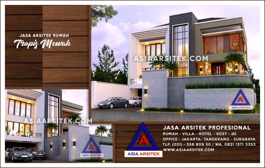 Jasa Arsitek Desain Gambar Rumah Mewah Di Karet Semanggi Jakarta Selatan