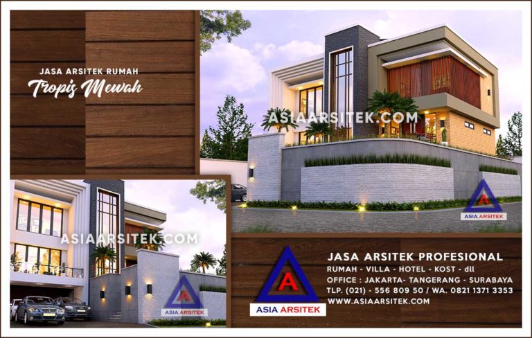 Jasa Arsitek Desain Gambar Rumah Mewah Di Karet Semanggi Jakarta Selatan