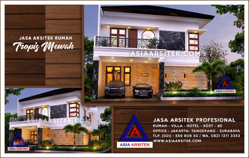 Jasa Arsitek Desain Gambar Rumah Mewah Di Kebagusan Jakarta Selatan