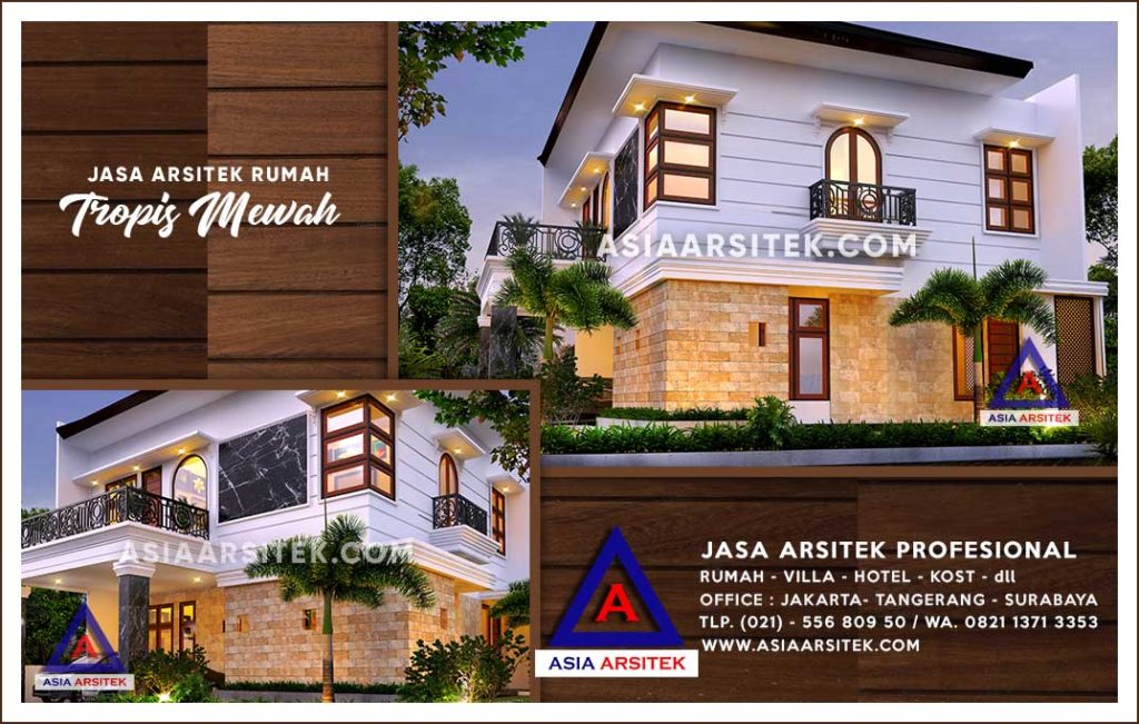 Jasa Arsitek Desain Gambar Rumah Mewah Di Kebagusan Jakarta Selatan