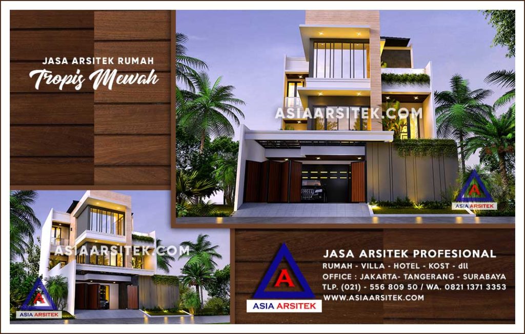 Jasa Arsitek Desain Gambar Rumah Mewah Di Kebon Baru Jakarta Selatan