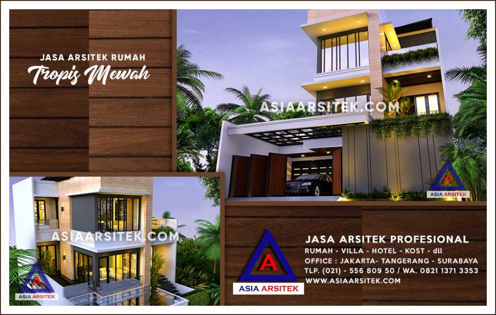 Jasa Arsitek Desain Gambar Rumah Mewah Di Kebon Baru Jakarta Selatan