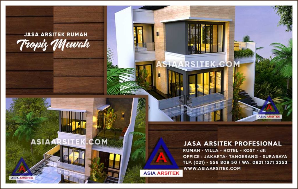 Jasa Arsitek Desain Gambar Rumah Mewah Di Kebon Baru Jakarta Selatan