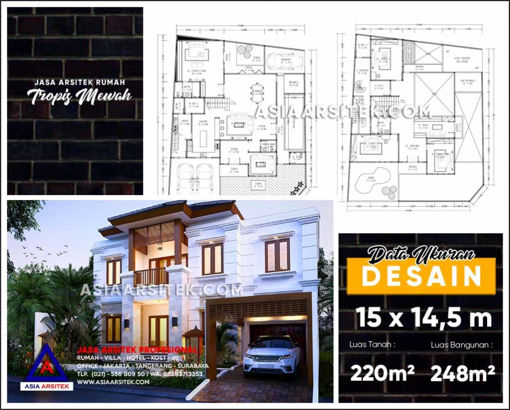 Jasa Arsitek Desain Gambar Rumah Mewah Di Kelapa Dua Wetan Jakarta Timur