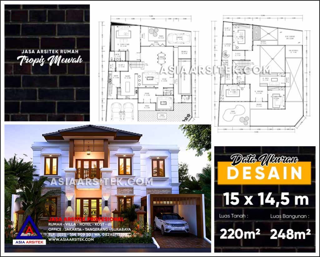 Jasa Arsitek Desain Gambar Rumah Mewah Di Kelapa Dua Wetan Jakarta Timur