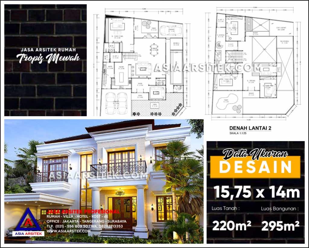 Jasa Arsitek Desain Gambar Rumah Mewah Di Klender Jakarta Timur