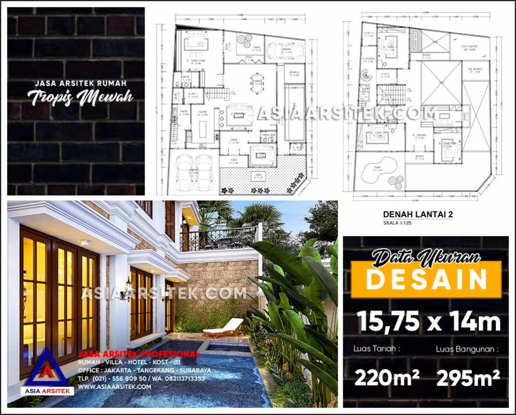 Jasa Arsitek Desain Gambar Rumah Mewah Di Klender Jakarta Timur