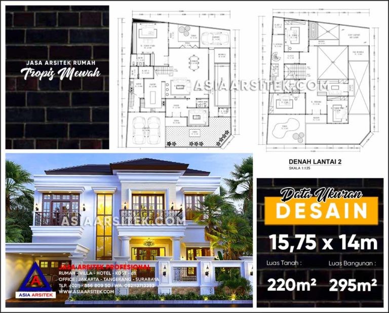 Jasa Arsitek Desain Gambar Rumah Mewah Di Klender Jakarta Timur