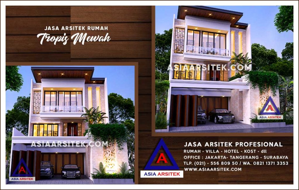 Jasa Arsitek Desain Gambar Rumah Mewah Di Lebak Bulus Jakarta Selatan