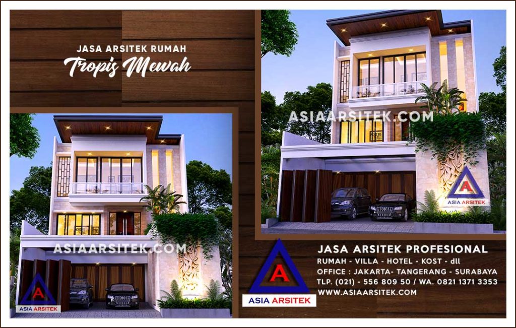 Jasa Arsitek Desain Gambar Rumah Mewah Di Lebak Bulus Jakarta Selatan