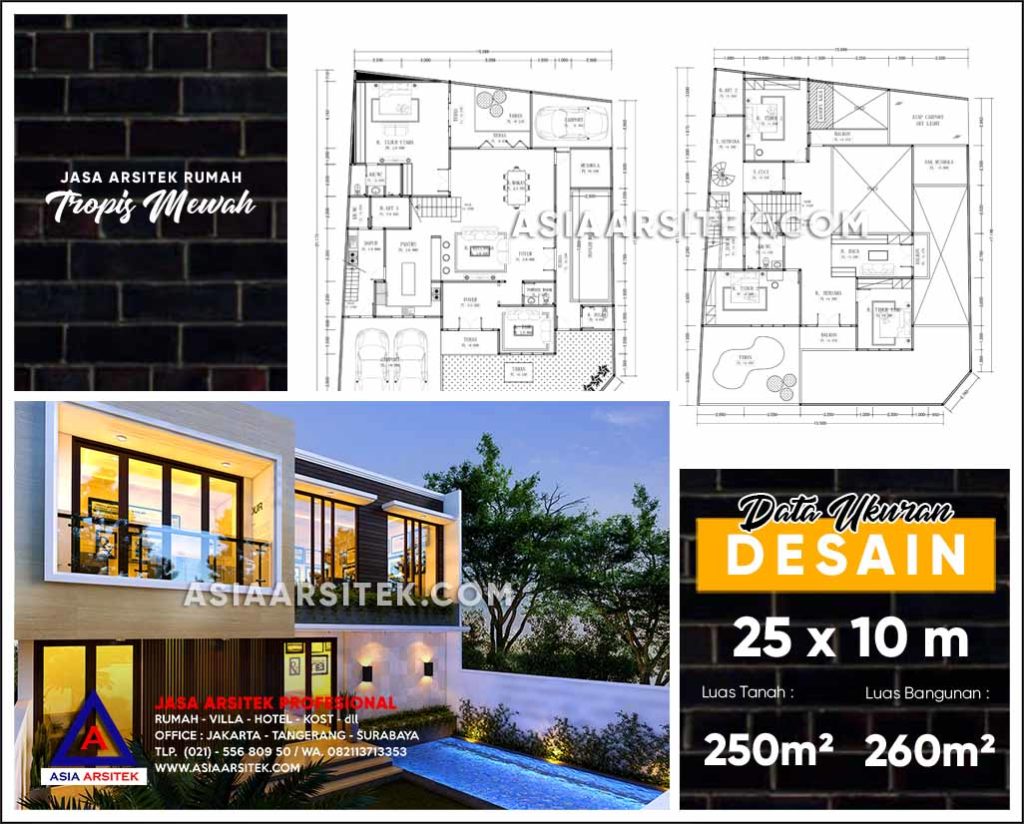Jasa Arsitek Desain Gambar Rumah Mewah Di Malaka Jaya Jakarta Timur