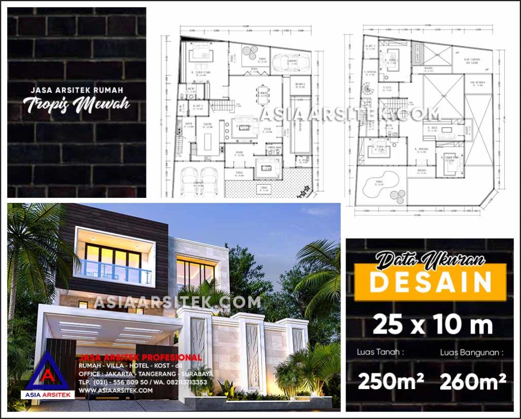 Jasa Arsitek Desain Gambar Rumah Mewah Di Malaka Jaya Jakarta Timur