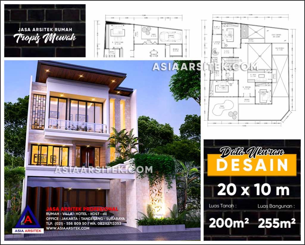Jasa Arsitek Desain Gambar Rumah Mewah Di Malaka Sari Jakarta Timur