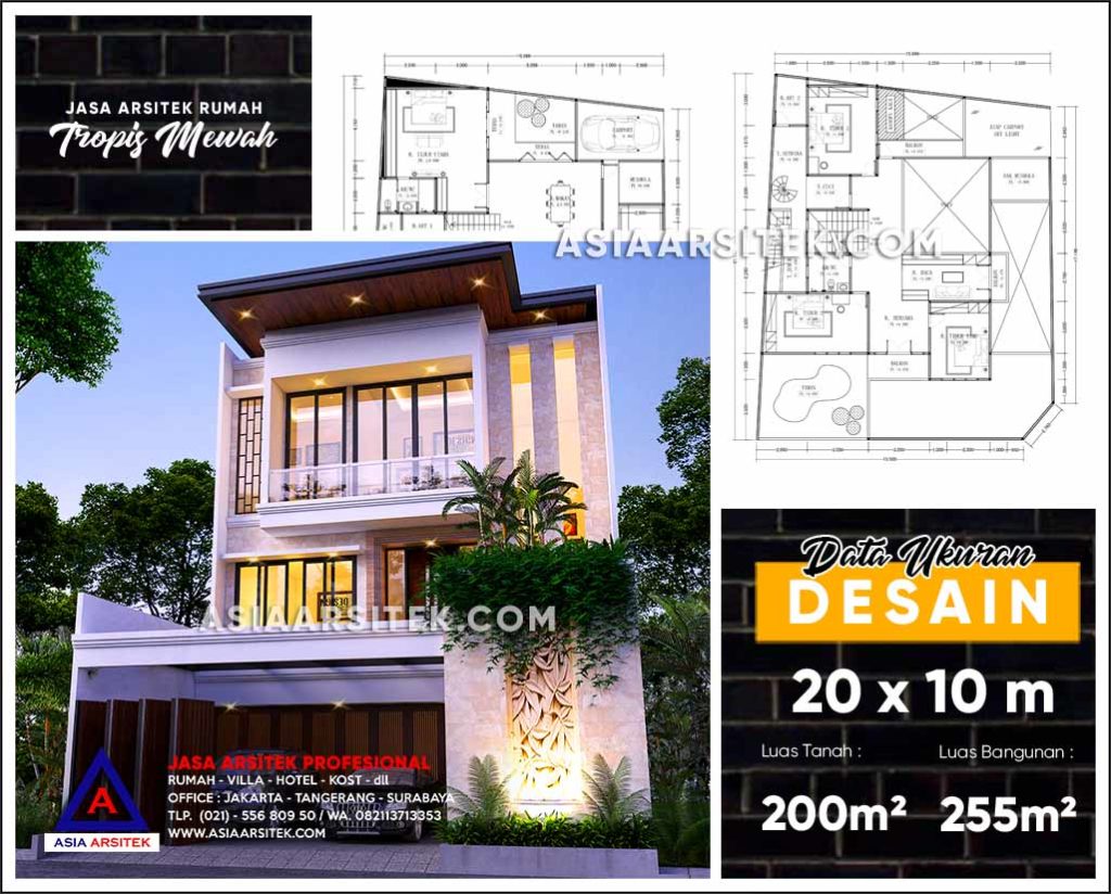 Jasa Arsitek Desain Gambar Rumah Mewah Di Malaka Sari Jakarta Timur