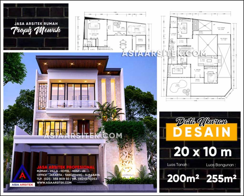 Jasa Arsitek Desain Gambar Rumah Mewah Di Malaka Sari Jakarta Timur