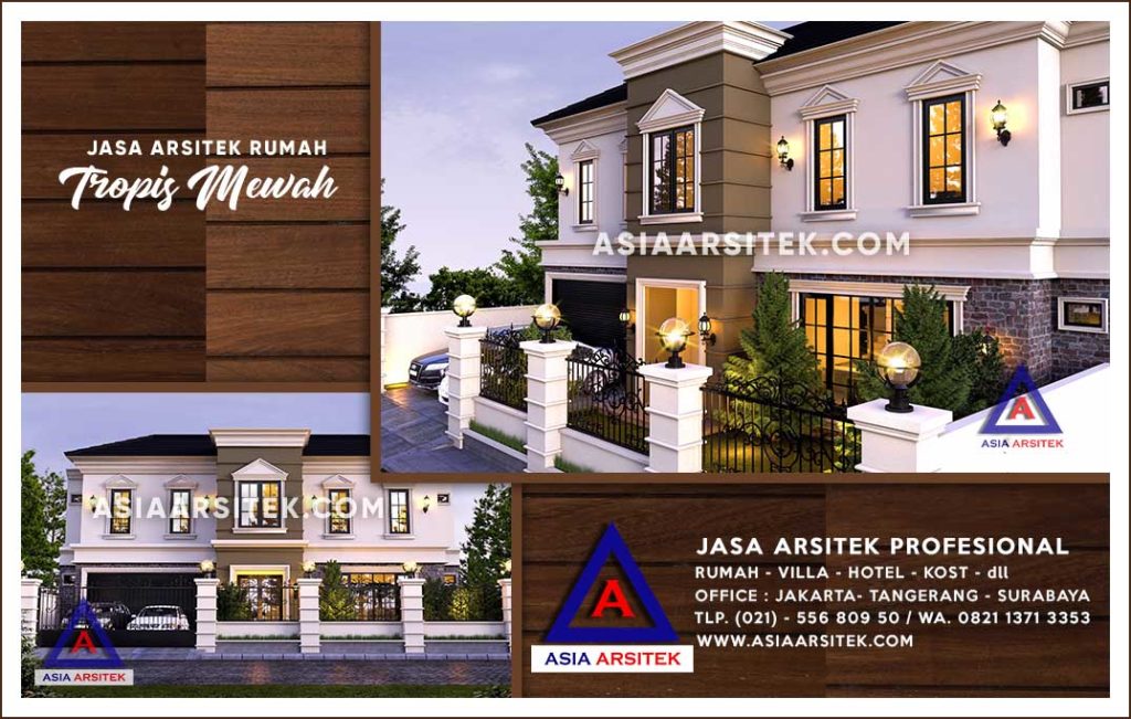 Jasa Arsitek Desain Gambar Rumah Mewah Di Manggarai Selatan Jakarta Selatan