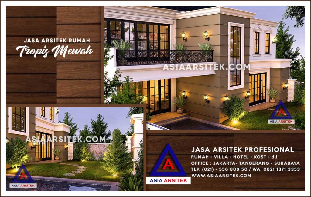 Jasa Arsitek Desain Gambar Rumah Mewah Di Manggarai Selatan Jakarta Selatan