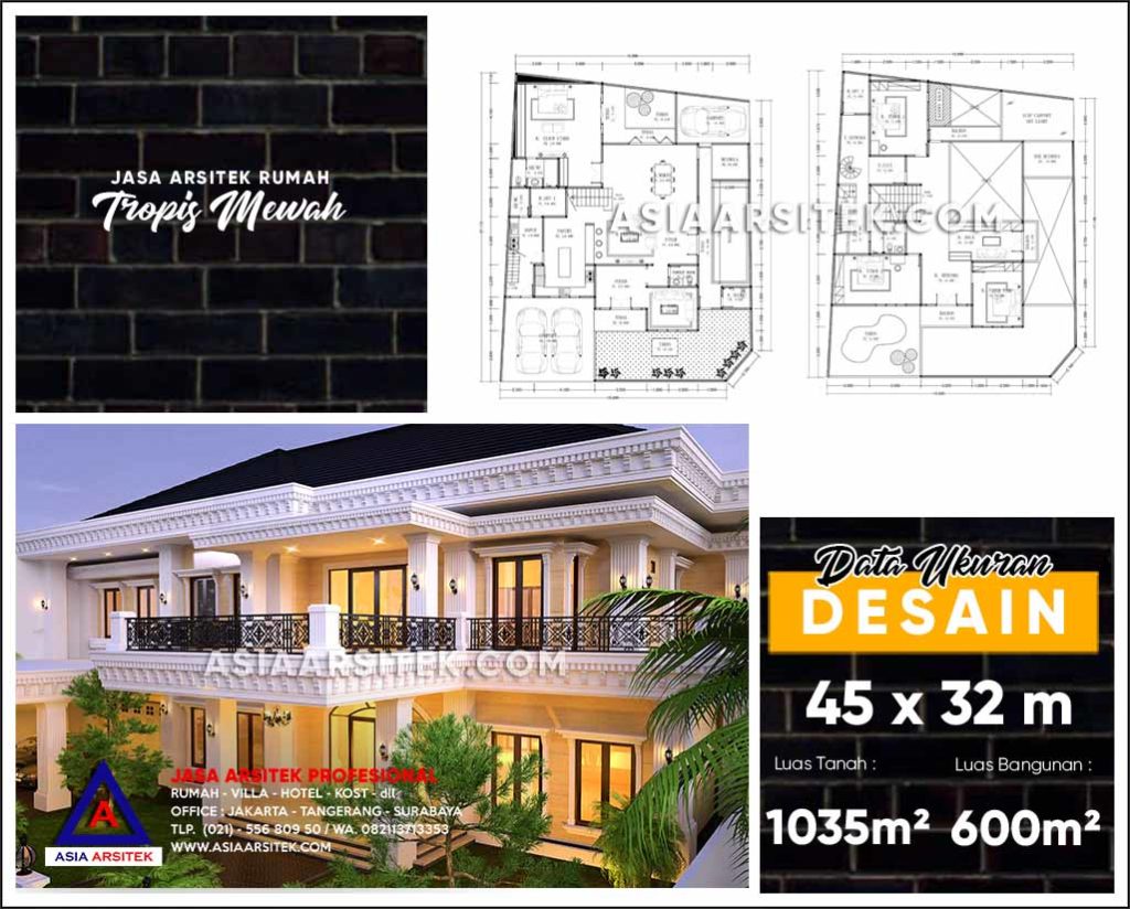 Jasa Arsitek Desain Gambar Rumah Mewah Di Munjur Jakarta Timur
