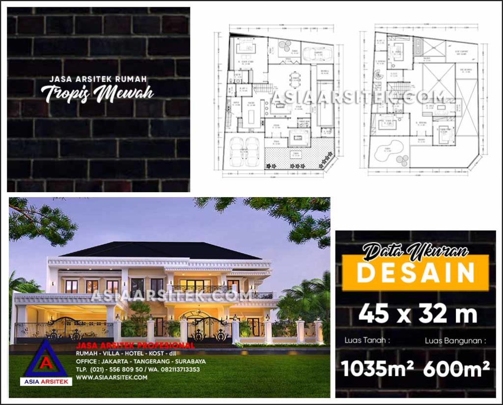 Jasa Arsitek Desain Gambar Rumah Mewah Di Munjur Jakarta Timur