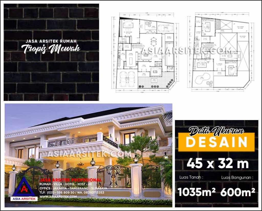 Jasa Arsitek Desain Gambar Rumah Mewah Di Munjur Jakarta Timur