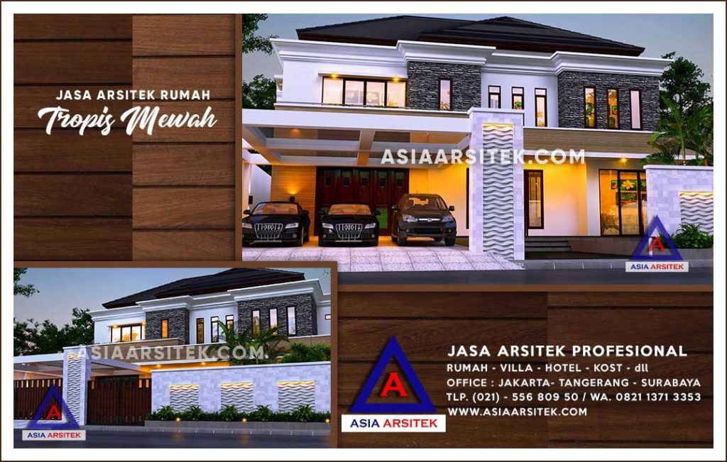 Jasa Arsitek Desain Gambar Rumah Mewah Di Pasar Minggu Jakarta Selatan