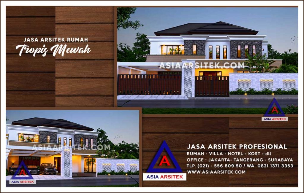 Jasa Arsitek Desain Gambar Rumah Mewah Di Pasar Minggu Jakarta Selatan