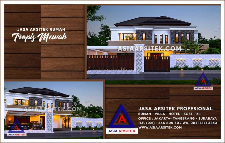 Jasa Arsitek Desain Gambar Rumah Mewah Di Pasar Minggu Jakarta Selatan