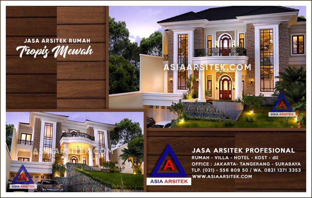 Jasa Arsitek Desain Gambar Rumah Mewah Di Pejanten Barat Jakarta Selatan